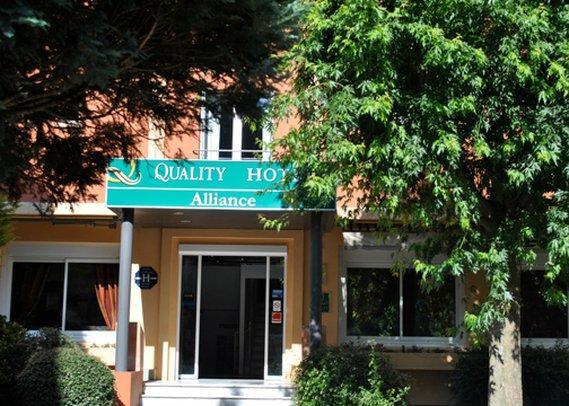 Hotel Alliance Lourdes Exterior foto